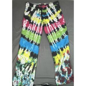 Wrangler Jeans Men 40 32 Yellow Heavyweight Straight Leg Baggy Denim Trousers